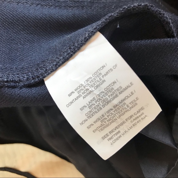 J Crew cropped snakeskin trimmed pants - Picture 11 of 12